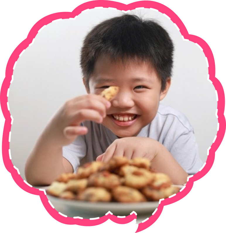 偏食がある